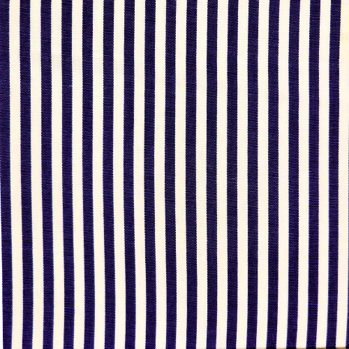 CAMICIA SU MISURA AZZURRA RIGHE 100% COTONE POPELINE