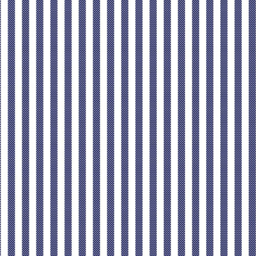 CAMICIA SU MISURA BLU RIGHE 100% COTONE OXFORD