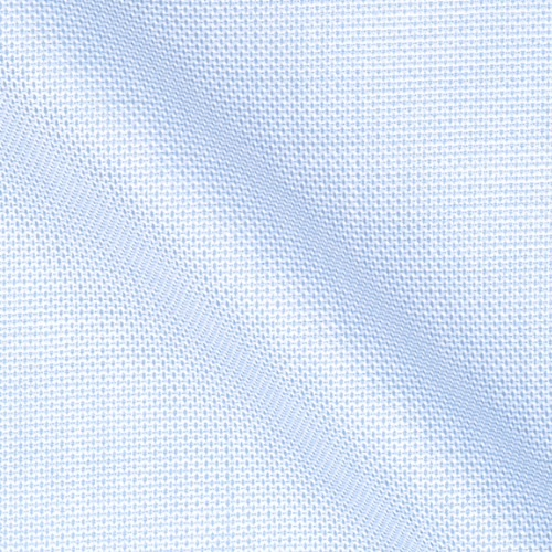 CAMICIA SU MISURA AZZURRO 100% COTONE GIRO INGLESE