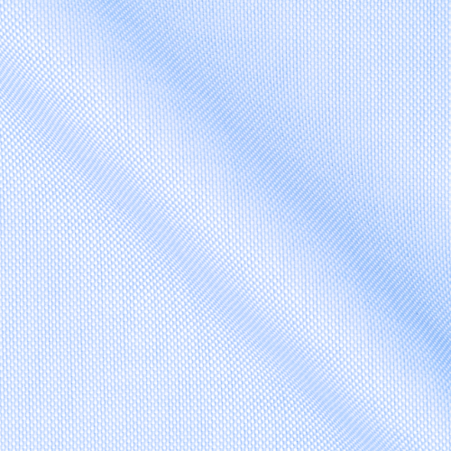 CAMICIA SU MISURA AZZURRA 100% COTONE OXFORD