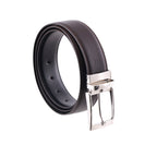Cintura Artigianale Reversibile Uomo Double Face in Vera Pelle di Vitello