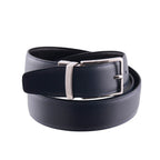 Cintura Artigianale Reversibile Uomo Double Face in Vera Pelle di Vitello