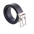 Cintura Artigianale Reversibile Uomo Double Face in Vera Pelle di Vitello