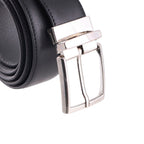 Cintura Artigianale Reversibile Uomo Double Face in Vera Pelle di Vitello