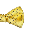 Papillon Cravattino in Seta Fantasia a Pois