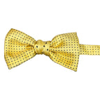 Papillon Cravattino in Seta Fantasia a Pois