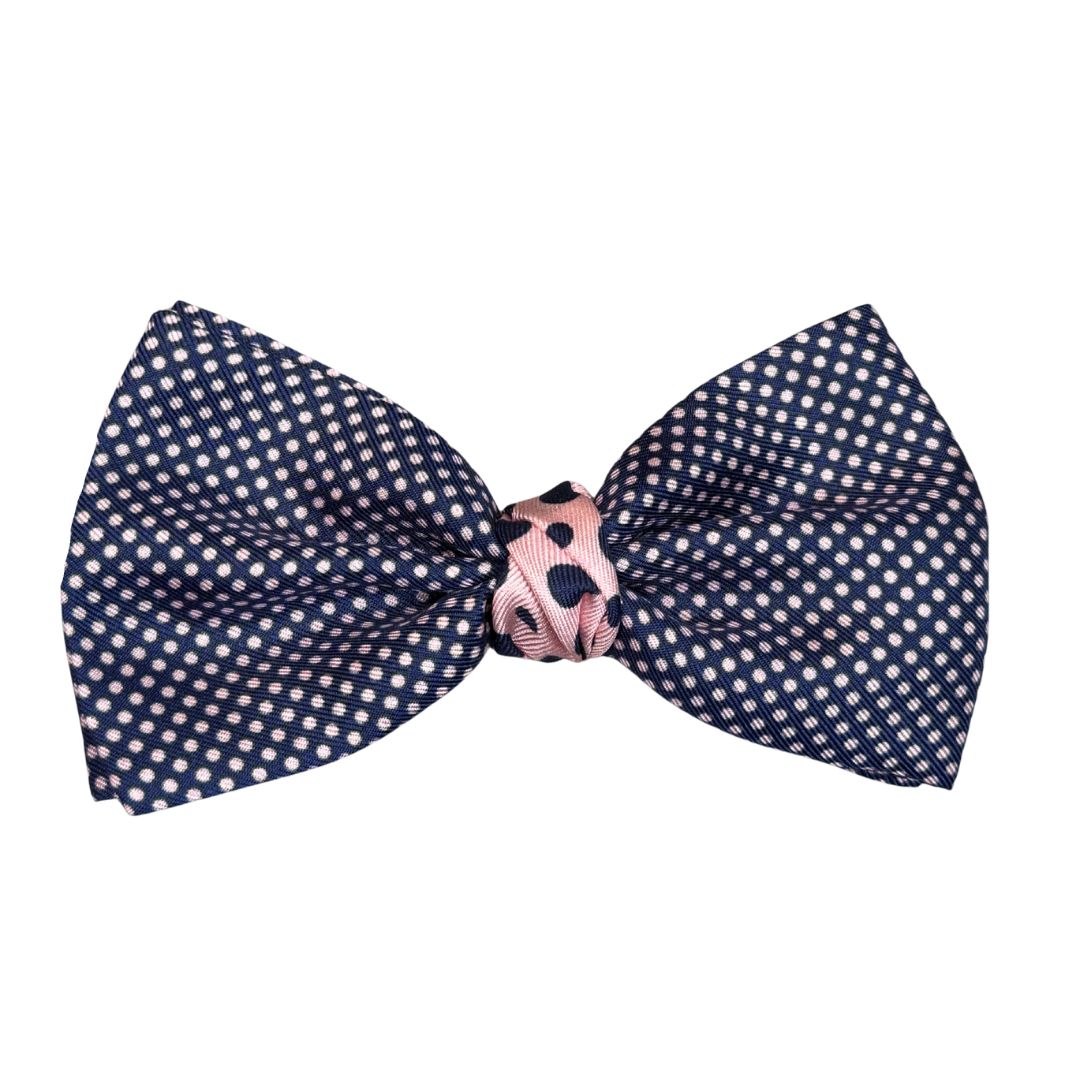 Papillon in Seta Fantasia Pois