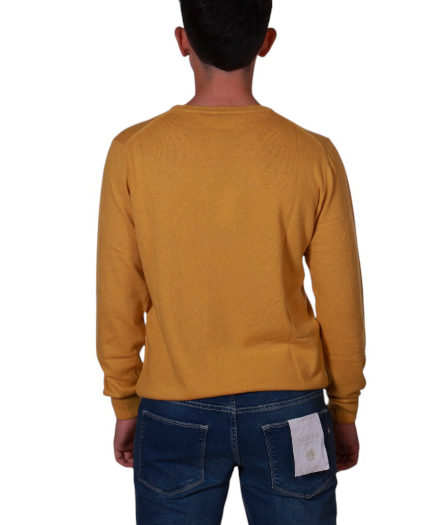 Jeckerson maglia uomo misto lana girocollo