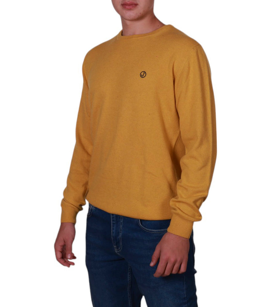 Jeckerson maglia uomo misto lana girocollo