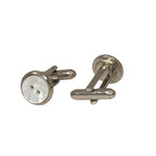 Gemelli a forma di Bottoncino in madreperla