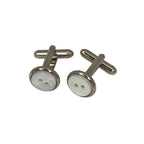 Gemelli a forma di Bottoncino in madreperla