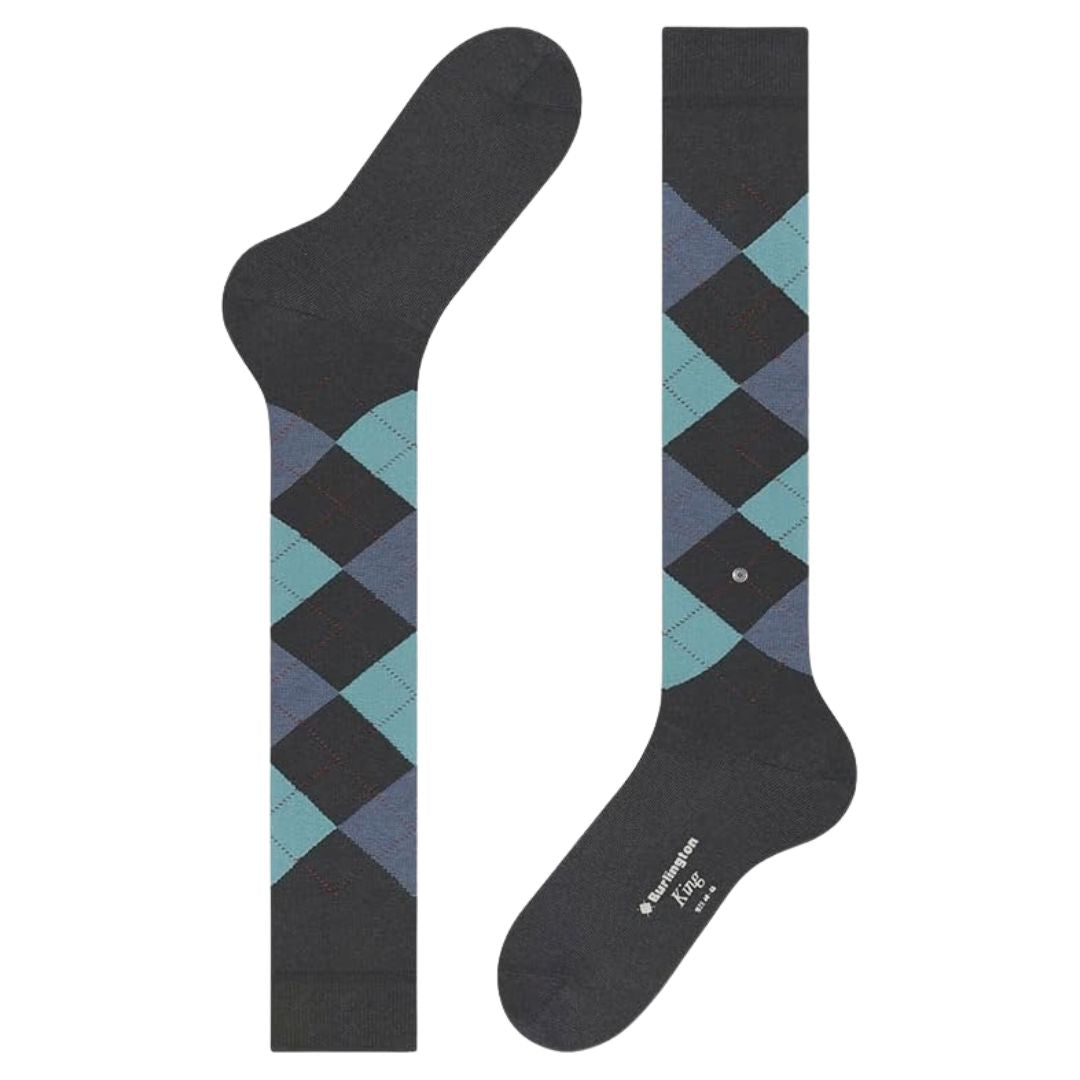 Calzini Uomo gambaletto King in cotone Burlington