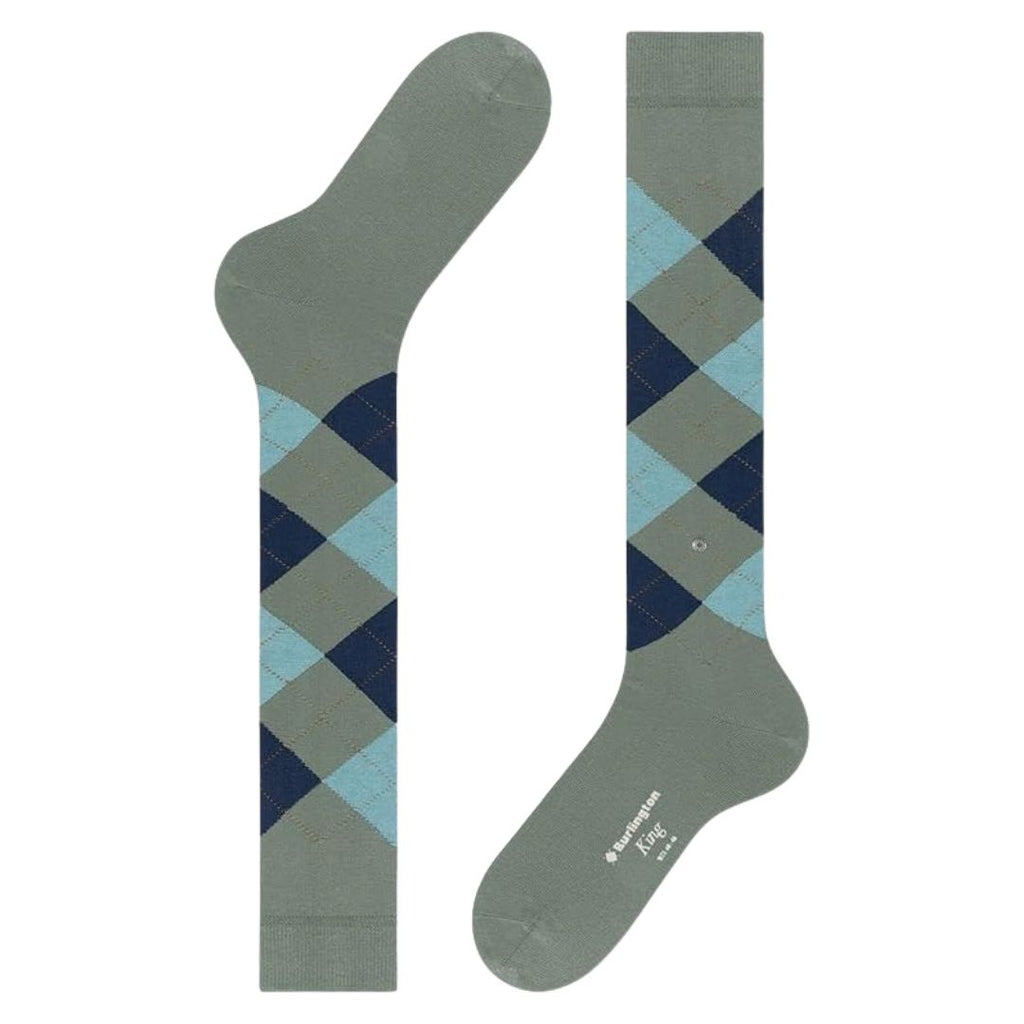 Calzini Uomo gambaletto King in cotone Burlington