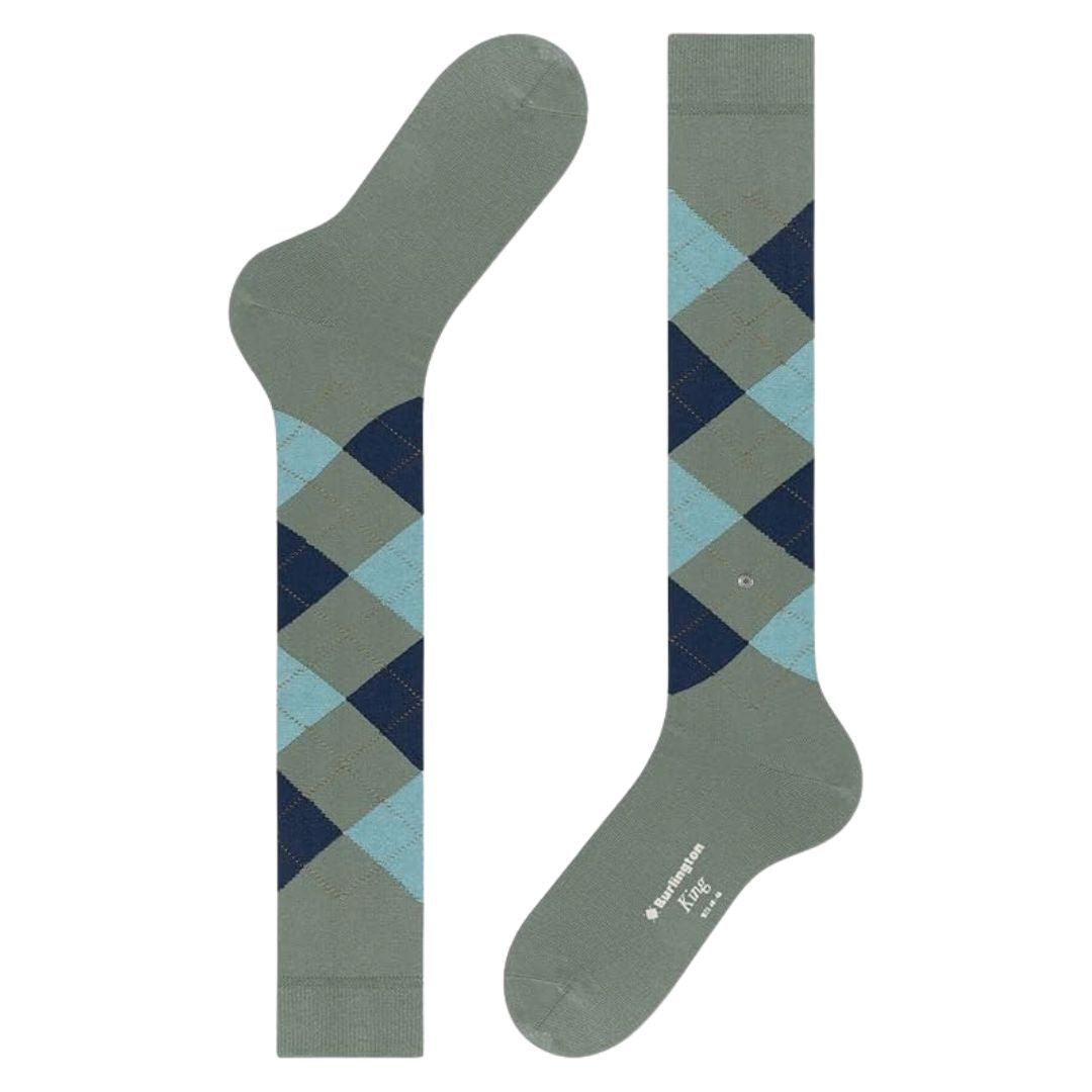 Calzini Uomo gambaletto King in cotone Burlington
