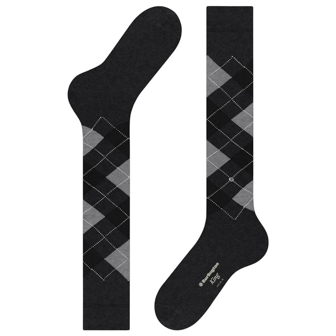 Calzini Uomo Burlington gambaletto King in cotone