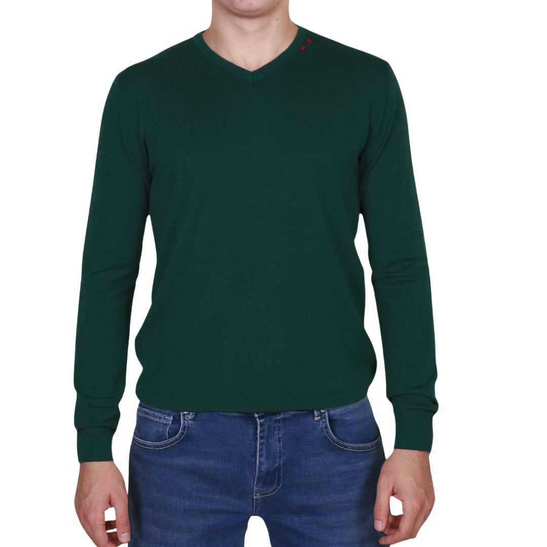 Maglione scollo a V