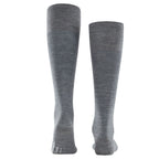 Calzini lunghi Burlington Leeds gambaletto tinta unita cotone e lana