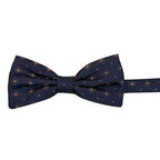 Papillon in seta annodato a mano fantasia fiori Made in Italy