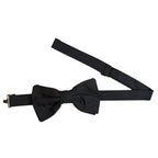 Papillon piccolo lavorato in seta