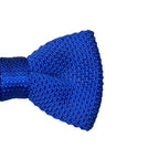 Papillon in Seta Tricot Tinta Unita