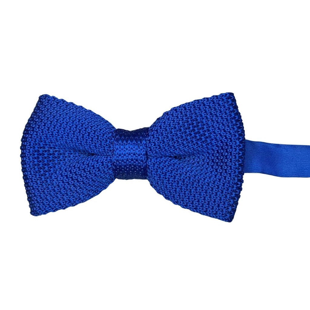 Papillon in Seta Tricot Tinta Unita