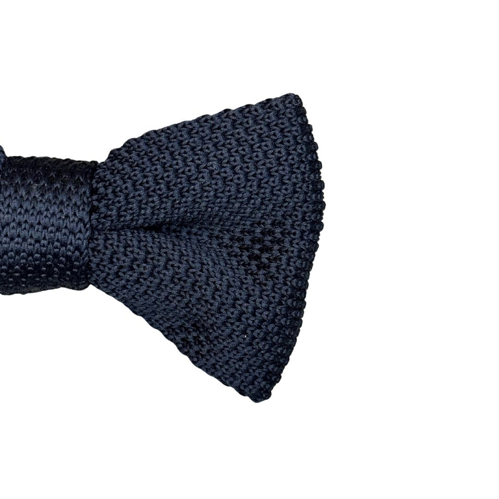 Papillon in Seta Tricot Tinta Unita