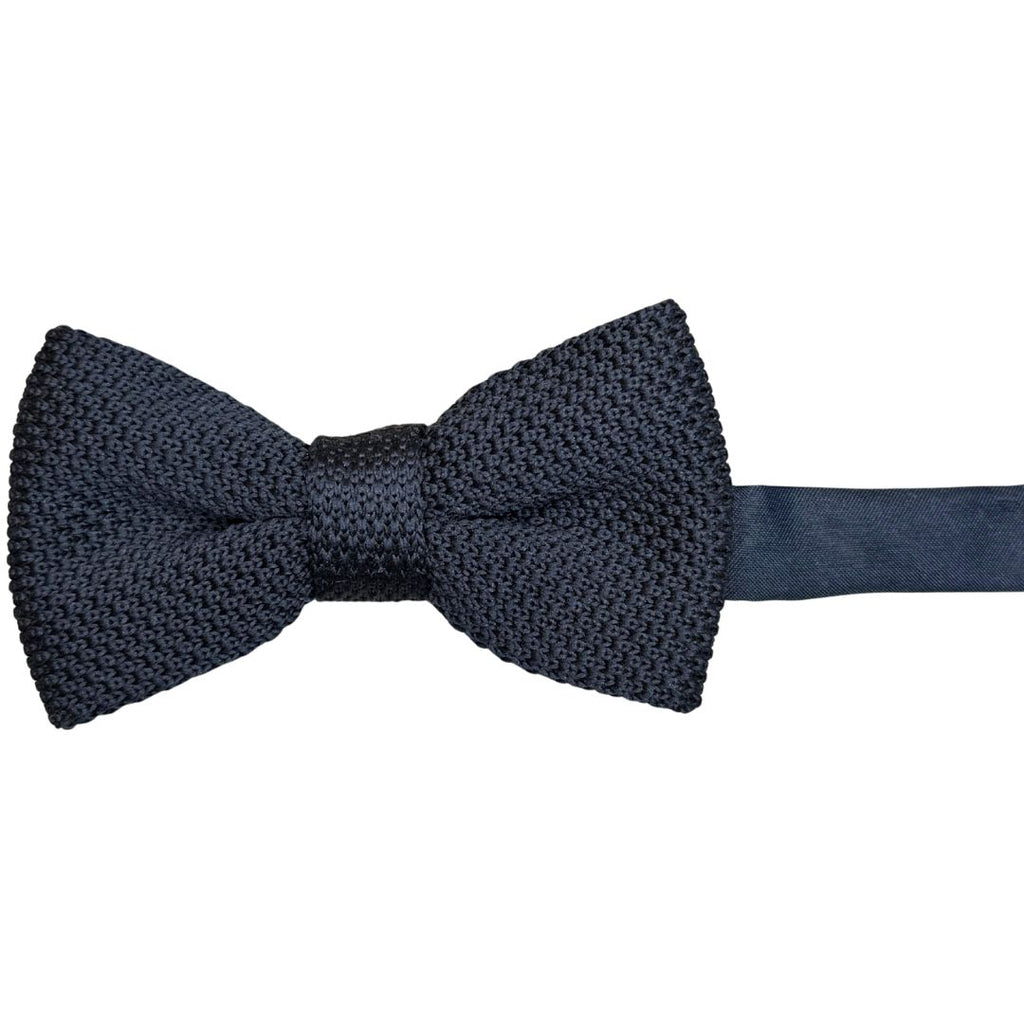 Papillon in Seta Tricot Tinta Unita