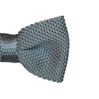 Papillon in Seta Tricot Tinta Unita