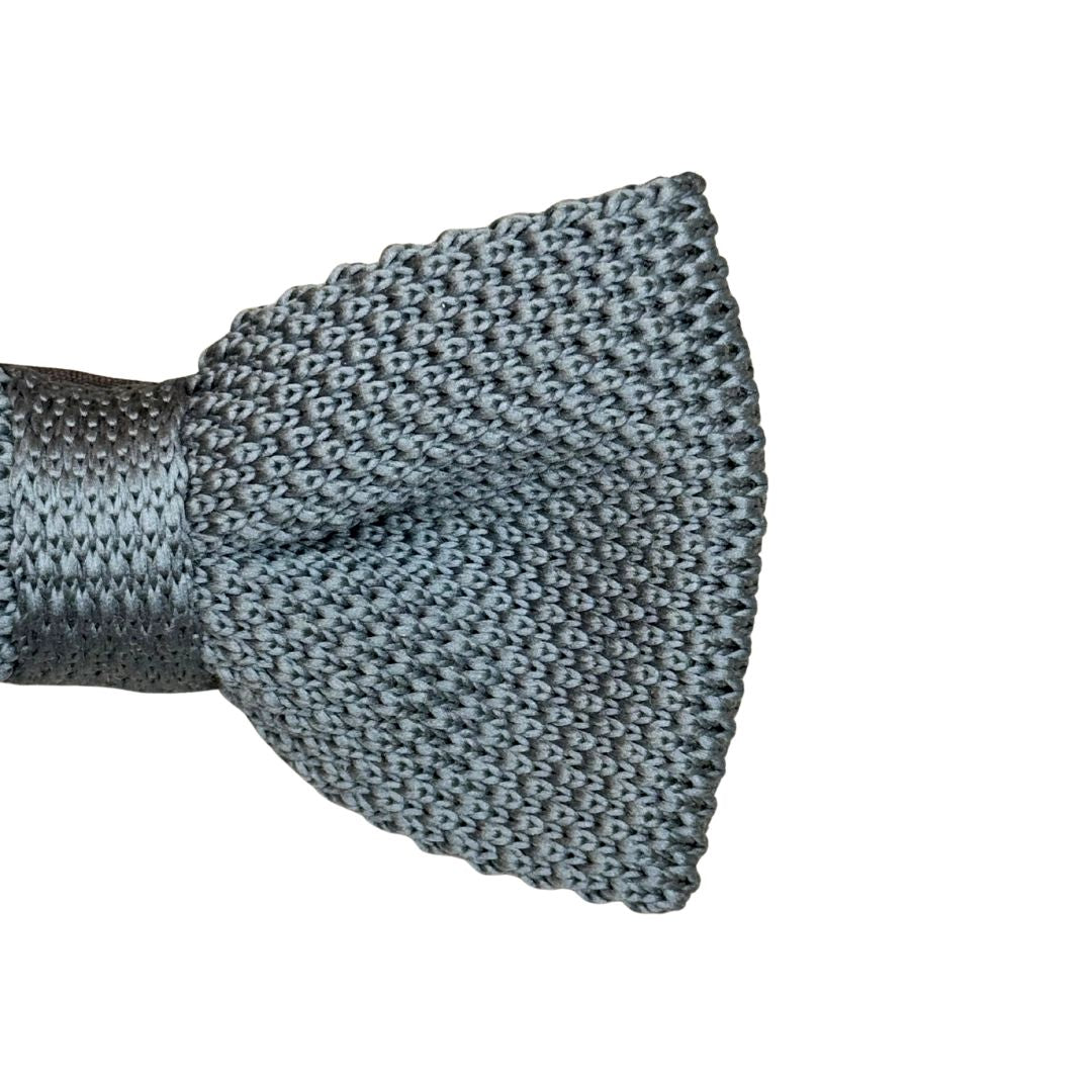 Papillon in Seta Tricot Tinta Unita