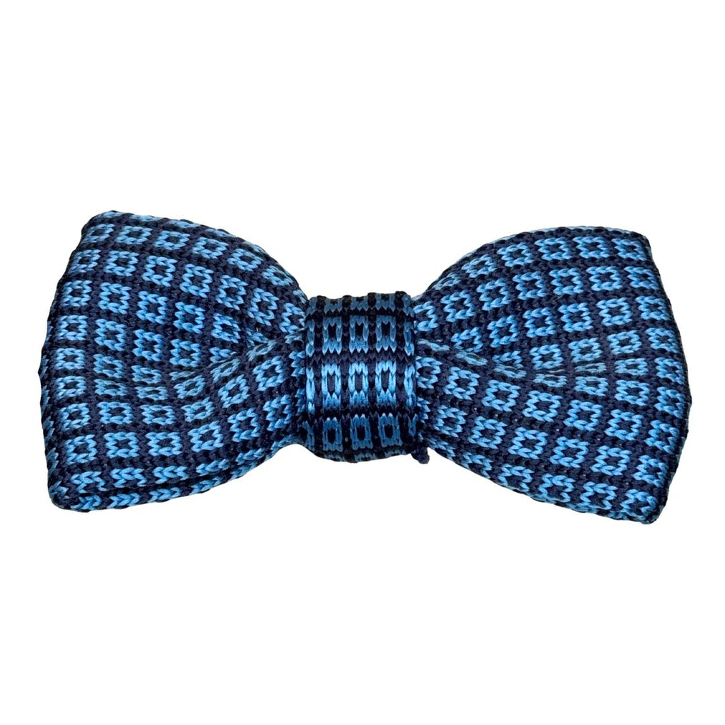 Papillon in seta tricot fantasia