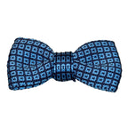 Papillon in seta tricot fantasia