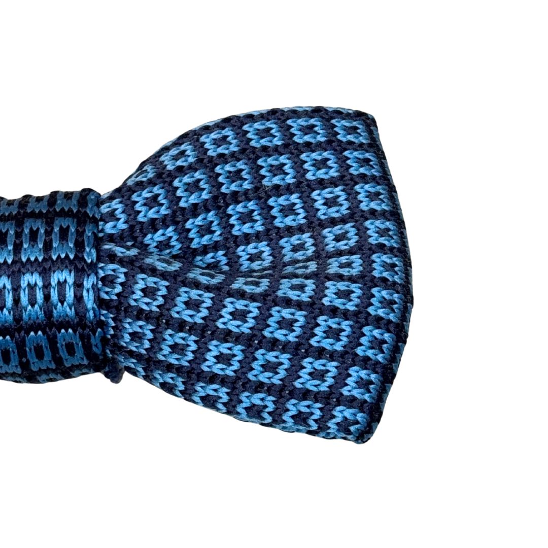 Papillon in seta tricot fantasia