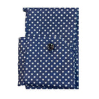 Camicia uomo classica popeline fantasia fiorellini