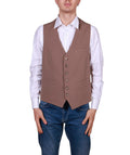 Di Lorenzo Sartoria Italiana gilet uomo sartoriale oxford