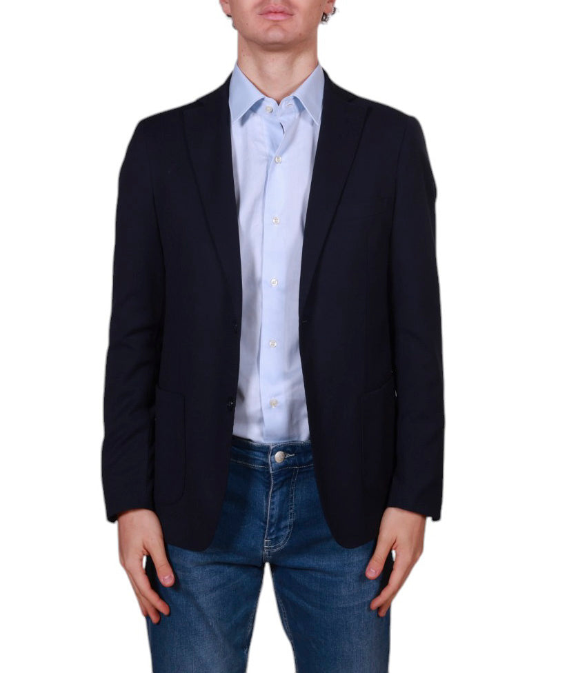 Di Lorenzo Sartoria Italiana giacca uomo in tessuto tecnico Made in Italy