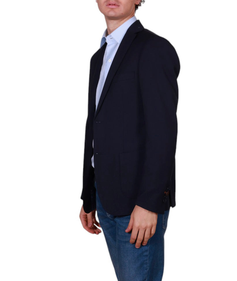 Di Lorenzo Sartoria Italiana giacca uomo in tessuto tecnico Made in Italy