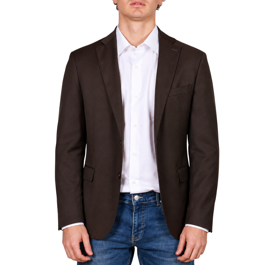 Di Lorenzo Sartoria Italiana giacca uomo elegante monopetto Made in Italy