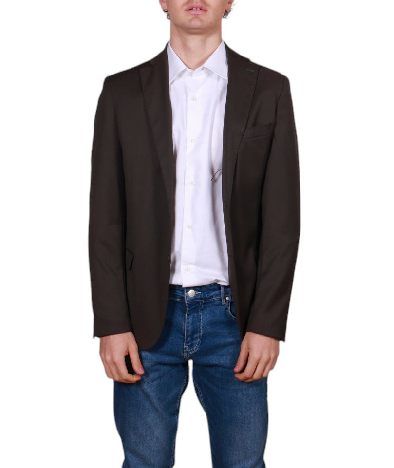 Di Lorenzo Sartoria Italiana giacca uomo elegante monopetto Made in Italy