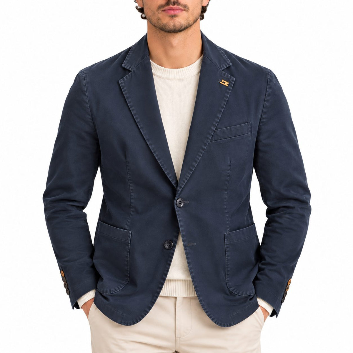 Di Lorenzo Sartoria Italiana giacca uomo misto cotone\elastan