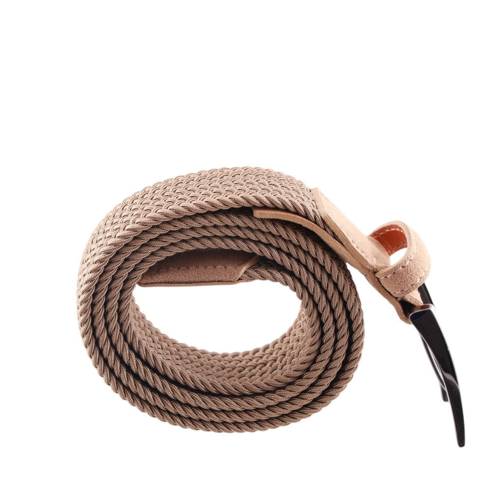 Cintura Intrecciata Elasticizzata Camoscio