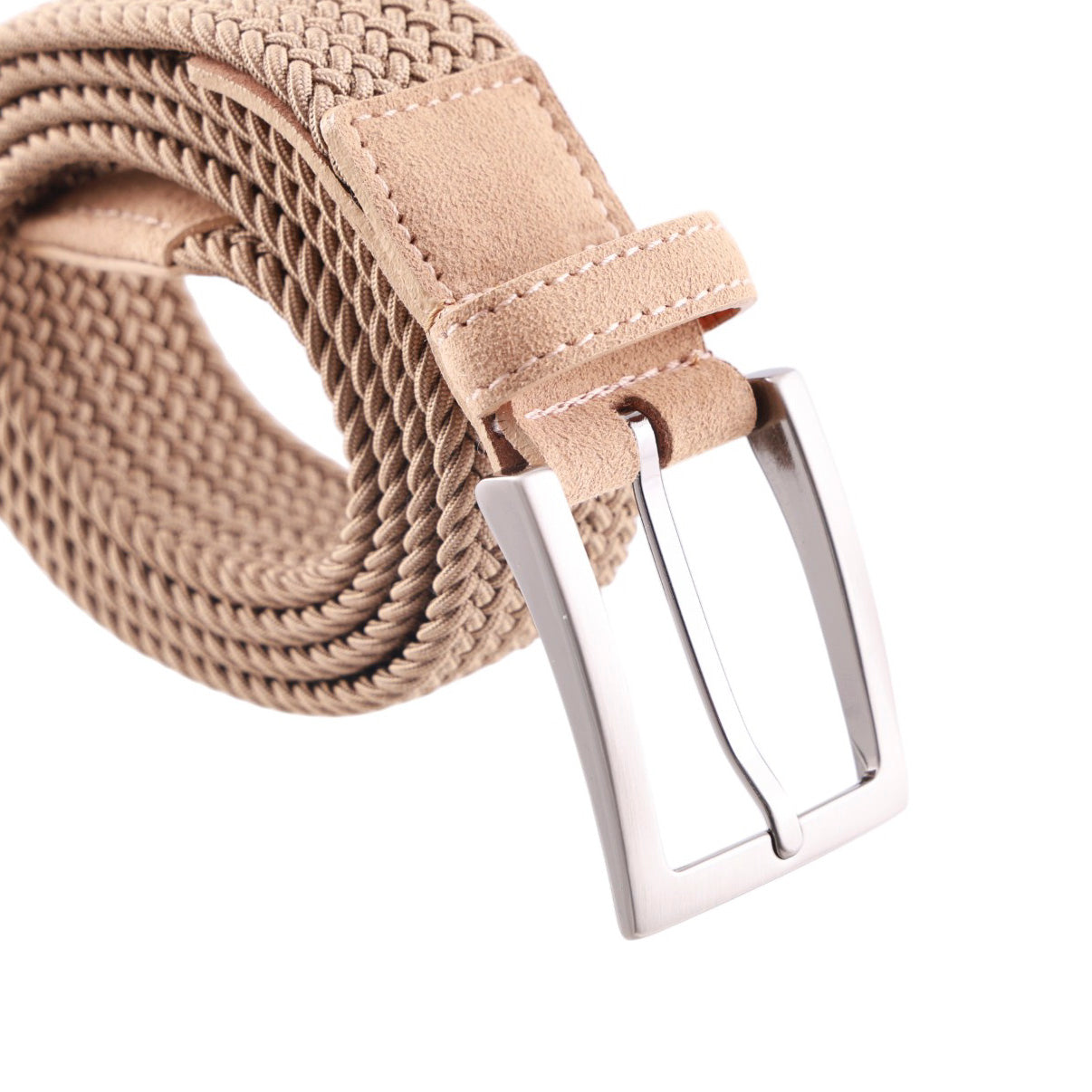 Cintura Intrecciata Elasticizzata Camoscio