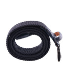Cintura Intrecciata Elasticizza Contrasti Pelle