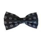 Papillon a fiori simmetrici in seta