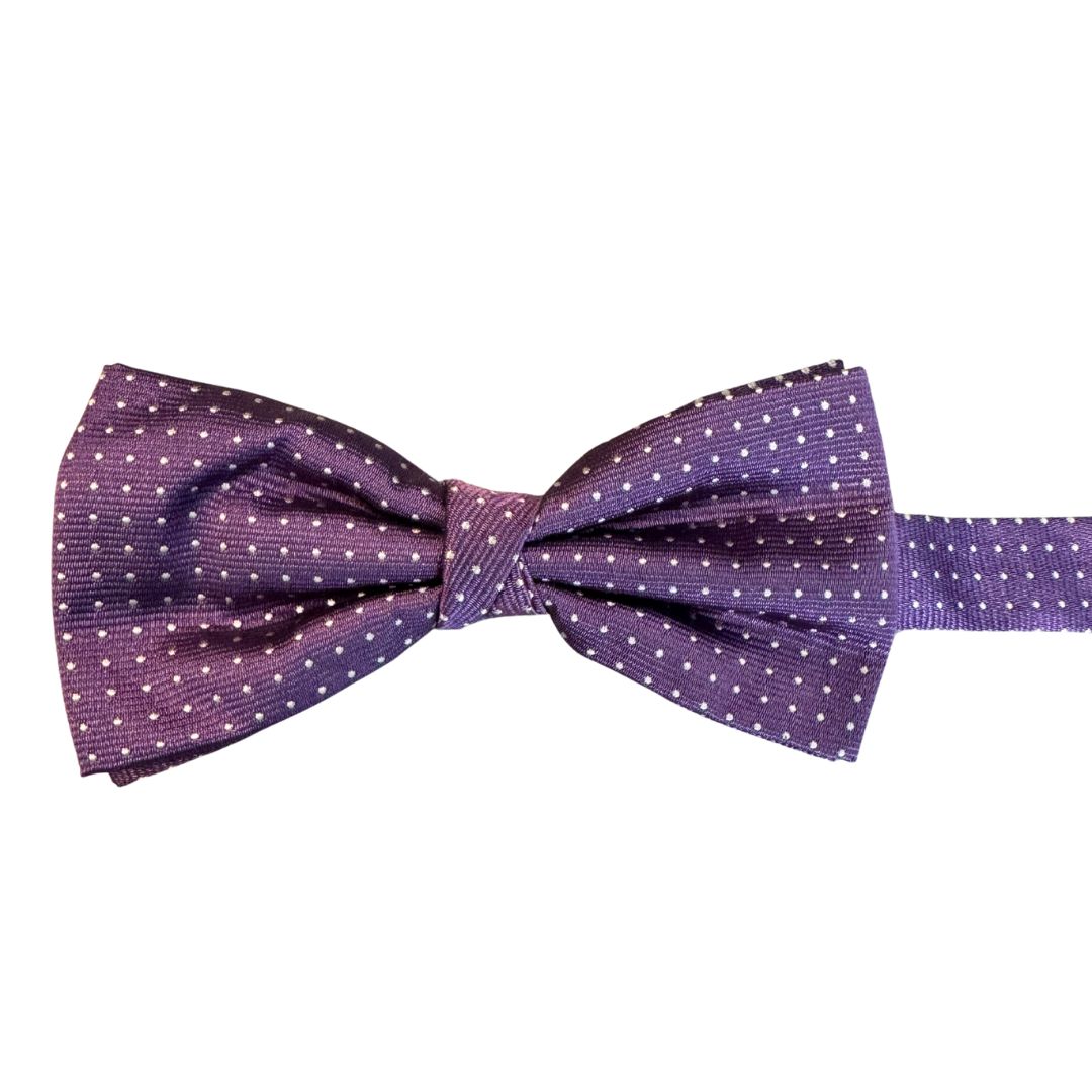 Papillon pois in seta