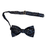 Papillon disegno cashmere in seta