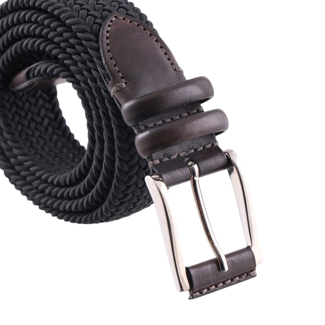 Cintura Intrecciata Uomo Elasticizzata Made in Italy