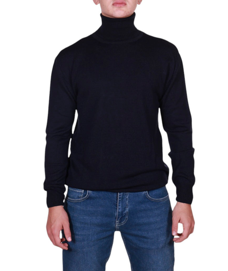 Maglione Dolcevita Uomo Collo Alto