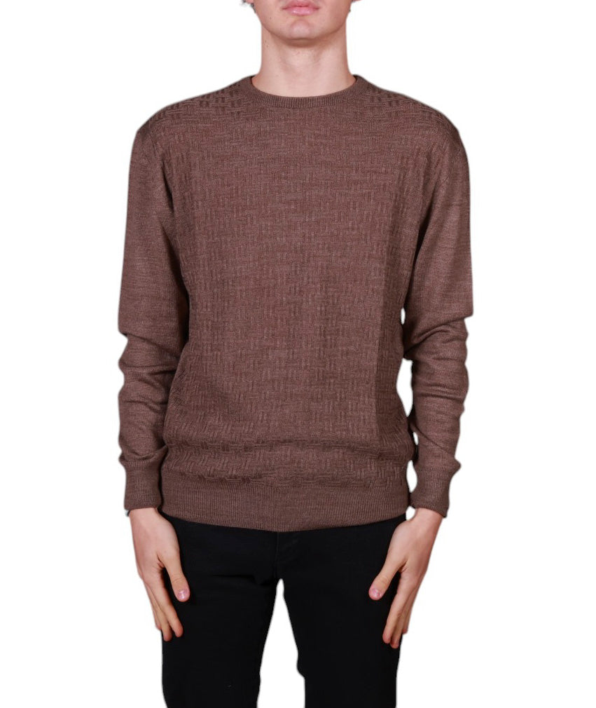 Maglione Girocollo Uomo Incroci