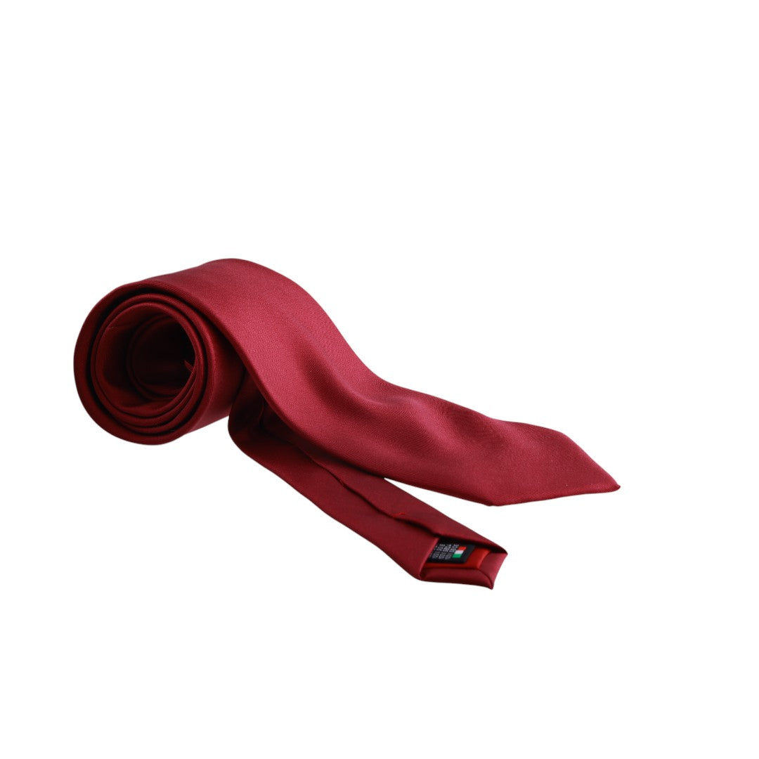 Box regalo uomo con cravatta, gemelli e pochette in pura seta lavorata 100%