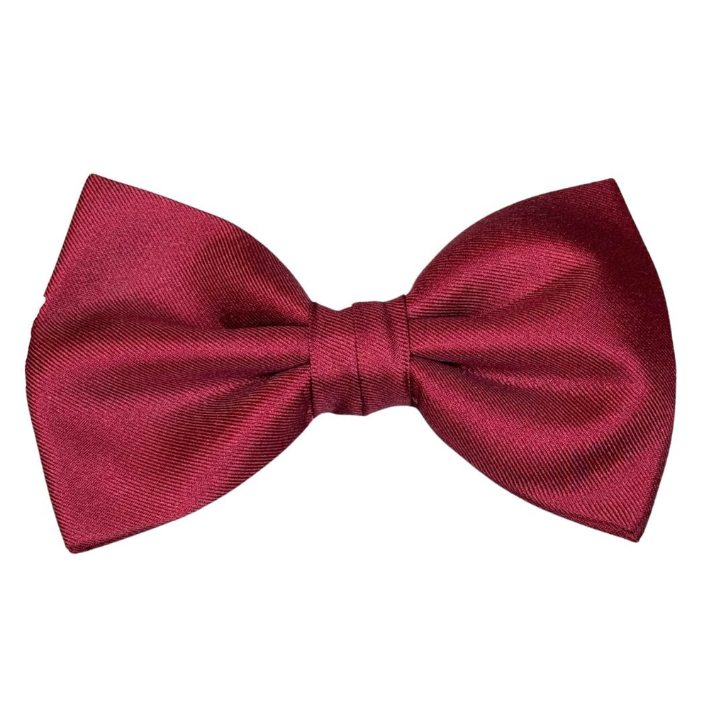 Papillon in pura seta con finitura sartoriale e lavorazione artigianale italiana